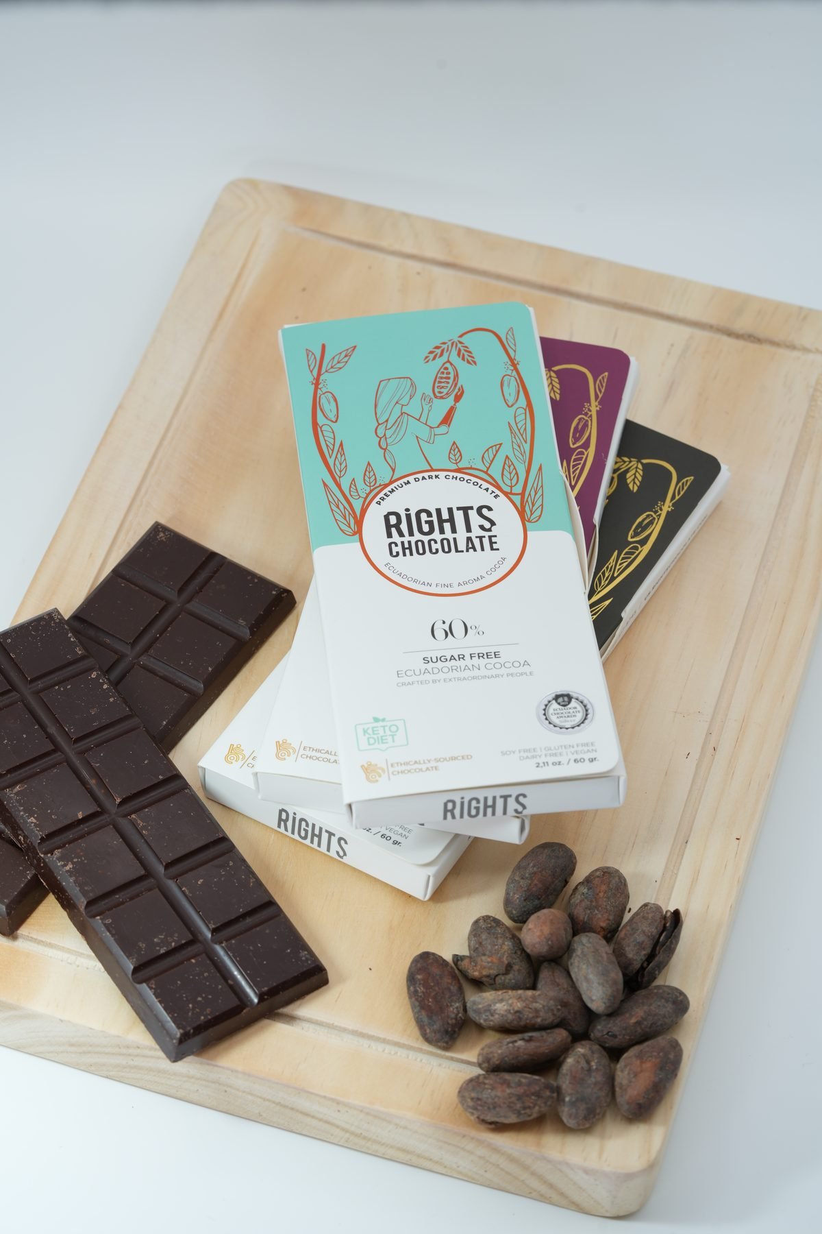 Barra Rights Sin azúcar 60 %