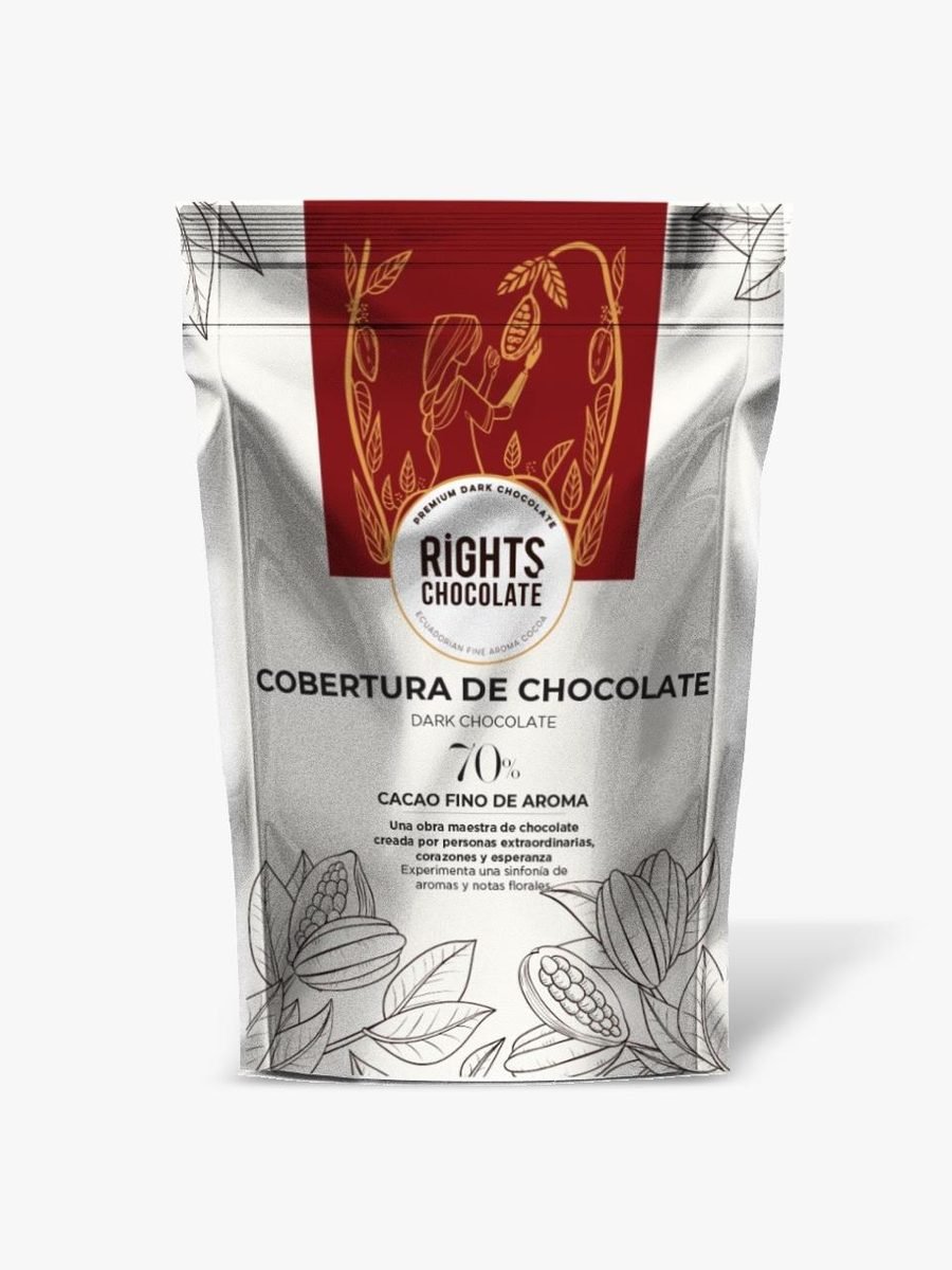 Bolsa de cobertura de chocolate 70 % Rights
