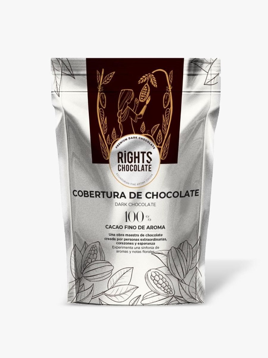 Bolsa de cobertura de chocolate 100 % Rights