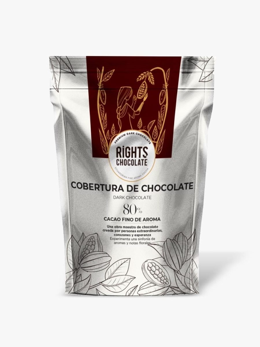 Bolsa de cobertura de chocolate 80 % Rights