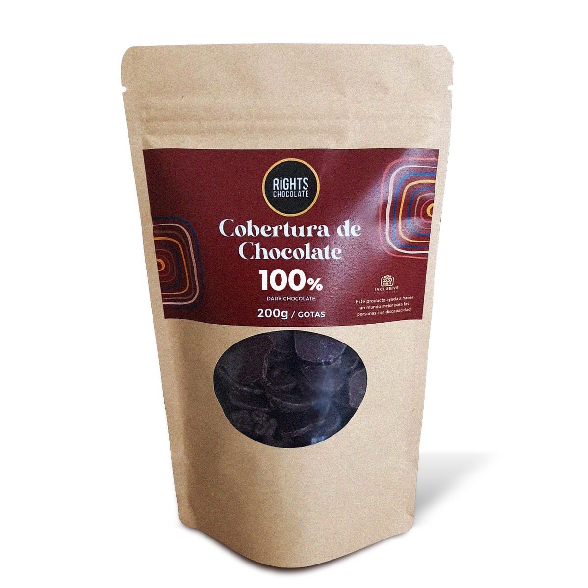 Cobertura Rights en gotas 100 %, bolsa de 200 g