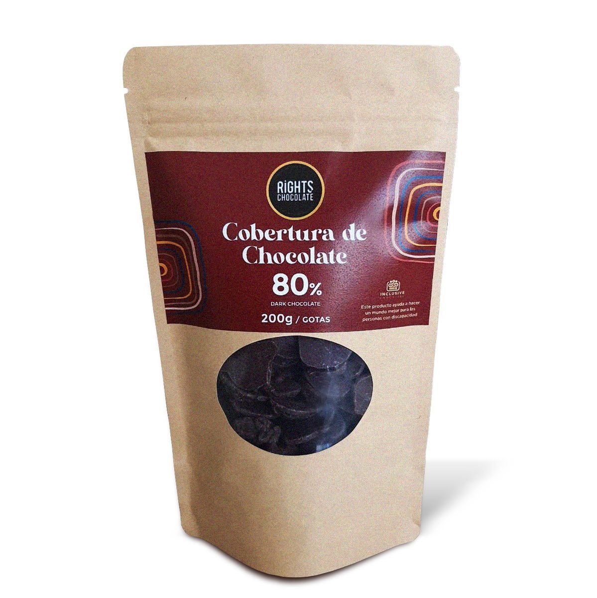 Cobertura Rights en gotas 80 %, bolsa de 200 g