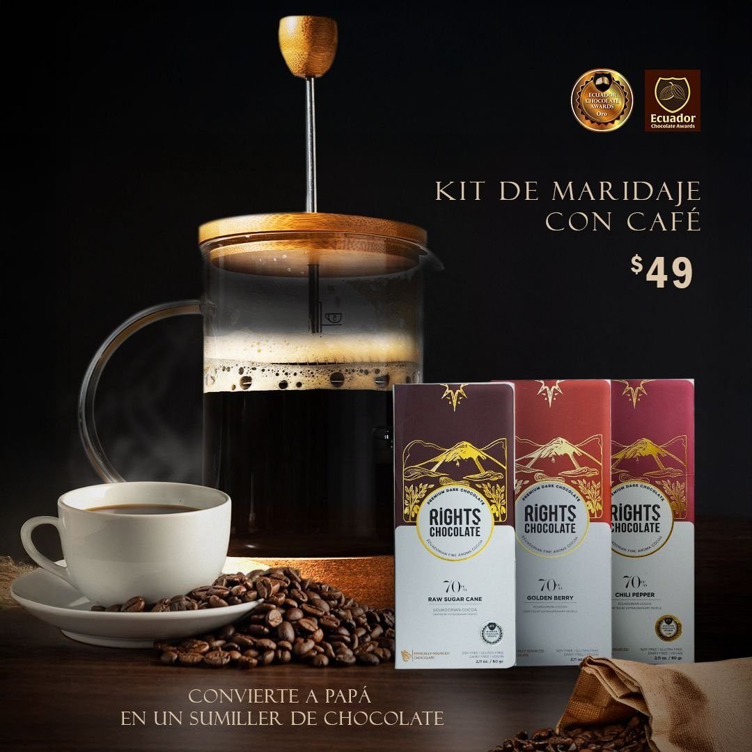 Kit de maridaje con café — Rights Chocolate